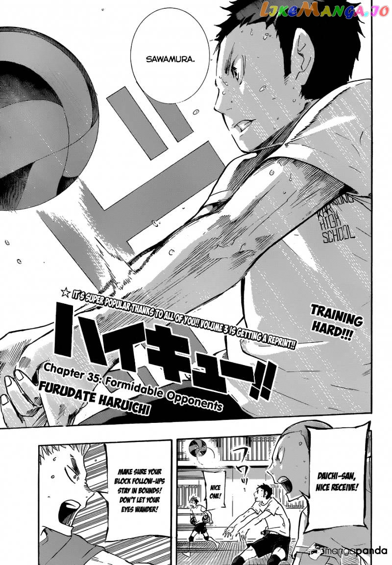 Haikyuu!!, Chapter 35 image 06